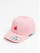 Mister Tee Snapback Letter S Low Profile pink