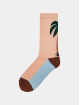 Mister Tee Socken Fancy Palmtree 3-Pack weiß