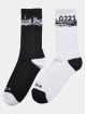 Mister Tee Socks Major City 0221 2-Pack black