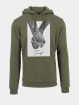 Mister Tee Sweat capuche Trust 2.0 olive