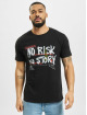 Mister Tee T-paidat No Risk No Story musta