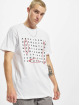 Mister Tee T-shirt Crossword bianco