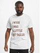 Mister Tee T-shirt A Little Bit Taller bianco