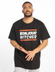 Mister Tee T-Shirt Bonjour black