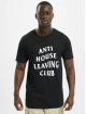 Mister Tee T-Shirt Anti House Leaving black