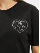 Mister Tee T-Shirt Ladies World Lov black