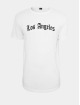 Mister Tee T-Shirt Los Angeles Wording blanc