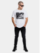 Mister Tee T-Shirt MTV I am Music blanc