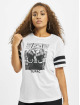 Mister Tee T-Shirt 2Pac Stripes blanc