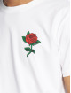 Mister Tee T-Shirt Rose blanc