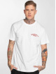 Mister Tee T-Shirt Giuseppes Pizzeria blanc