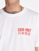 Mister Tee T-Shirt Cash Only blanc