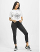 Mister Tee T-Shirt Moth blanc