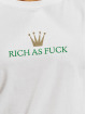 Mister Tee T-Shirt Rich As Fuck blanc