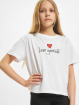 Mister Tee T-Shirt Kids Love Yourself blanc
