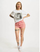 Mister Tee T-Shirt Ladies FKIT blanc