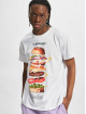 Mister Tee T-Shirt A Burger blanc