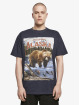 Mister Tee T-Shirt Alaska Vintage Oversize bleu