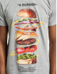 Mister Tee T-Shirt A Burger grau