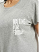 Mister Tee T-Shirt Ladies Waiting For Friday Box gris