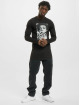 Mister Tee T-Shirt manches longues Wiz Khalifa Half Face noir