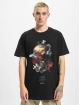 Mister Tee T-shirt Skull Fish nero
