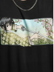 Mister Tee T-shirt Lotus Sword nero