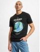 Mister Tee T-shirt Blue Marble nero