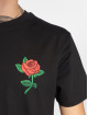Mister Tee T-Shirt Rose noir