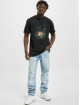 Mister Tee T-Shirt Pizza Plant noir