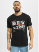 Mister Tee T-Shirt No Risk No Story noir