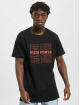 Mister Tee T-Shirt Pizza Power noir