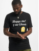 Mister Tee T-Shirt Happy Me I See Ghosts noir
