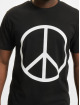 Mister Tee T-Shirt Peace noir