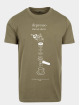 Mister Tee t-shirt Depresso olijfgroen
