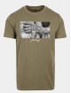 Mister Tee t-shirt Pray 2.0 olijfgroen