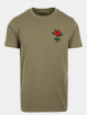 Mister Tee t-shirt Rose olijfgroen