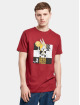 Mister Tee T-Shirt Space Jam Bugs Bunny Basketball rot