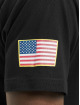 Mister Tee T-Shirt Nasa Retro Insignia Logo schwarz