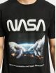 Mister Tee T-Shirt Nasa Astronaut Hands schwarz