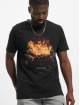 Mister Tee T-Shirt Pray On Fire schwarz