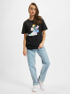 Mister Tee T-Shirt Ladies Flower Sneaker schwarz