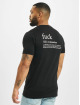 Mister Tee T-shirt Fck svart