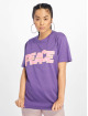 Mister Tee T-Shirt Peace Tall violet