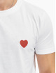 Mister Tee T-Shirt Heart weiß