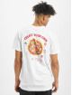 Mister Tee T-Shirt Create Your Pizza weiß
