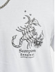 Mister Tee T-Shirt Astro Scorpio weiß