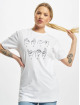 Mister Tee T-Shirt Ladies Fu Sign Language weiß