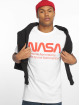 Mister Tee T-Shirt Nasa Wormlogo white