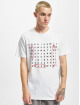 Mister Tee T-Shirt Crossword white